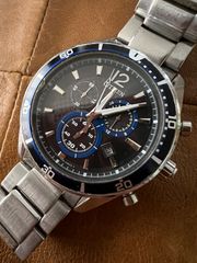 美品 シチズン H500-S064538 ブラック ソーラー メンズ - メルカリ