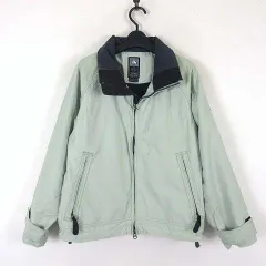 ナイキエーシージー NIKE ACG 希少 90’S ヴィンテージ ジャケット ナイロンジャケット トレッキング アクティブ デトロイト ロゴ 刺繍 M ミントグリーン 国内正規品