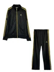 L ADIDAS アディダス ドットパータン Y2K 上下セット ジャージ