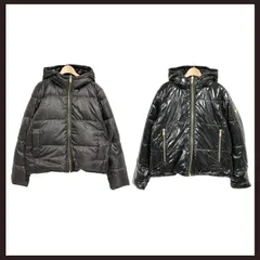 新品未使用　MICHAEL KORS（マイケル・コース）　リバーシブル ダウンジャケット　M　チョコレート