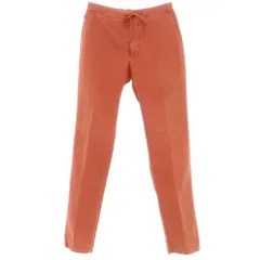 【新品アウトレット】インコテックス INCOTEX ストレッチ コットン イージースラックスパンツ オレンジ【サイズ32】【メンズ】