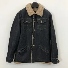 Calvin Klein カルバン・クライン シェルパ デニムジャケット L