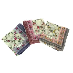 Christian Dior クリスチャンディオール ハンカチ3枚セット      ピンク レディース / 240001185582