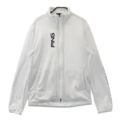 サイズ：M PING ピン  ブルゾン 裏パイル ジャケット 2点セット  ホワイト系 [240101616106] ゴルフウェア メンズ ストスト