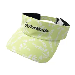 TAYLOR MADE テーラーメイド  サンバイザー ロゴ 総柄 グリーン系 57-59 [240101619065] ゴルフウェア ストスト