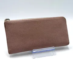 フルラ FURLA 長財布 L字ファスナー ゴールド金具 お札入れ レディース ピンクベージュ レザー