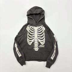 SAINT M××××× BONE 骨　パーカー　Lサイズ 22aw 2022 名作 SAINT MICHAEL Mxxxxxx VL_HOODIE BONE セントマイケル