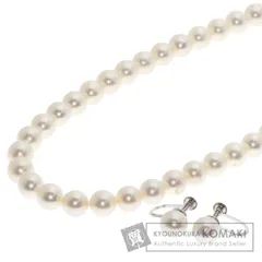 TASAKI タサキ パール 真珠 ネックレス・イヤリング 2点セット ネックレス SV レディース [中古]