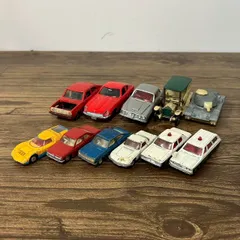 11台セット】YONEZAWA TOYS　ヨネザワ　日産　トミー　LESNEY POLITOYS　トミカ　ミニカー　外国製　ヴィンテージ