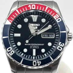ジャンク 【ジャンク品】SEIKO セイコー 5スポーツ 自動巻き腕時計 7S36-03C0 稼動品