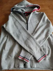 トミーヒルフィガー フード ジップアップ M/S