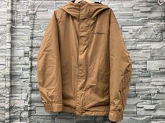 美品✨コロンビア 総柄 マウンテンパーカー ベージュXL 防風OMNI-WIND 