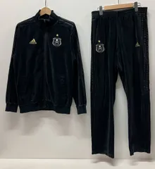 adidas アディダス ジャージ ORLAND PIRATES ベロア セットアップ サイズL ブラック 綿68% ポリエステル32% 中国製