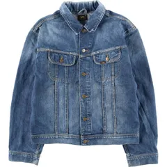 古着 リー Lee デニムジャケット Gジャン メンズXL相当/eaa459319