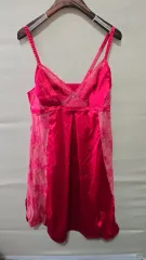 フィデリア ピンク レイ スリップ キャミソール ワンピース