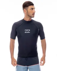 新品 BILLABONG(ビラボン) ラッシュガードHI NECK SS RASHGUARDメンズ