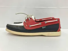 Paraboot パラブーツ デッキシューズ BARTH バース トリコロール スペイン製 約25cm ホワイト 通年