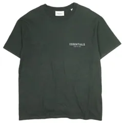 ESSENTIALS FEAR OF GOD エッセンシャルズ フィアオブゴッド リフレクターロゴTシャツ M ブラック 半袖 FOG トップス g24010
