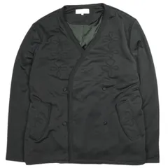 KITH NYC キスニューヨークシティ 24AW ポリエステルジャージー ダブルチャイナジャケット 24080060000940 M BLACK ノーカラー キモノ アウター g23926のサムネイル