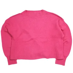 BEAMS BOY ビームスボーイ コットンアクリルガンジーニット 13-15-0709-126 Free FUCHSIA セーター 長袖 プルオーバー トップス g23533のサムネイル
