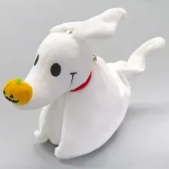 【中古】ぬいぐるみマスコット・ぬいぐるみバッジ ゼロ ぬいぐるみマスコット 「一番くじ ティム・バートン ナイトメアー・ビフォア・クリスマス」 D賞