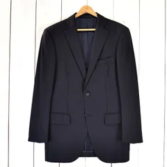 Jプレス J.PRESS 2つボタン シングル ジャケット JY6 / M ダークネイビー 袖口4つ釦 春夏秋対応 021-5-SR-OV-YS-0201 / 6TA020 【送料無料】【中古】【メンズビジネス】202601