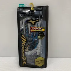 【中古美品】 ミズノプロ バッティンググローブ シリコンパワーアークDI 24cm ブラック×ブルー 【123-260131-kk-04-izu】