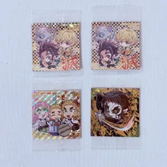 鬼滅の刃 ウエハース 頼もしき仲間 ディフォルメレアシール シークレット 鬼滅2－27 鬼滅13－31 鬼滅14－27