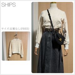 美品 PUBLIC TOKYO カシミヤハイネックミックスリブニット FREE 美品 PUBLIC TOKYO カシミヤハイネックミックスリブニット FREE
