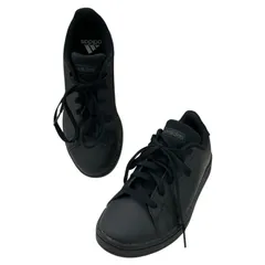 186000 現状品 adidas アディダス アドバンコート スニーカー 24cm GW9284 ブラック