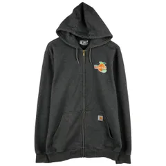 古着 カーハート Carhartt Loose Fit スウェットフルジップパーカー メンズM相当/eaa611669