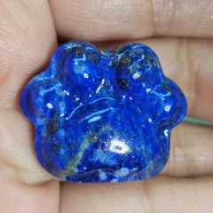 ラピスラズリ✨肉球✨カービング✨