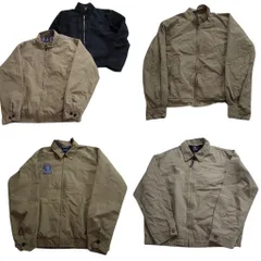 古着卸 まとめ売り ブランドMIX スイングトップ ジャケット 5枚セット (メンズ M /L ) G-STAR チャップス エディーバウアー 中古 ND1702