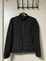 ザラ メンズ 軽量 ダウンジャケット ブラック M