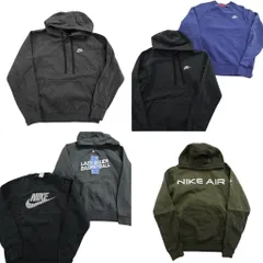古着卸 まとめ売り ナイキ NIKE スウェット 6枚セット (メンズ S ) フーディー スウォッシュロゴ フーディー ラグラン 中古 古着 ND4464