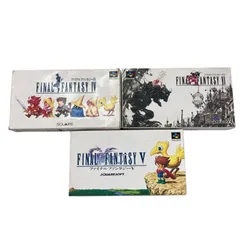 186000 現状品 スーパーファミコン  ファイナルファンタジー Ⅳ／Ⅴ／Ⅵ 3点まとめ売り
