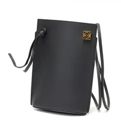 ロエベ / LOEWE　ダイス ポケット / ショルダー ポーチ　C630R12X01　クラシックカーフ　ブラック 【中古】 商品番号 S-159668のサムネイル