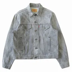 リーバイス Levi's 70506-0259 先染め ブラック デニム ジャケット ブルゾン Gジャン ジージャン スモールe USA製 80's オールド ヴィンテージ ビンテージ サイズ44 黒 メンズ