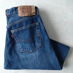 ■古着 Levi's リーバイス 501ジーンズ デニムパンツ STRAIGHT FIT 01年製 実寸W32L30【L5487】