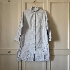 -/ グラニフ graniph  L サイズ 40 11号 ミッフィー miffy コラボ ワンピース シャツ 長袖 グレー 灰色