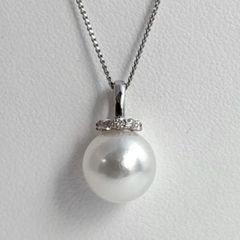 750WG 俄 NIWAKA 白澄花 あこや真珠 7.5mm ネックレス K18 - メルカリ