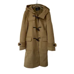 UNITED ARROWS GREEN LABEL RELAXING ダッフルコート キャメル 38 レディース 定番【ZK75】