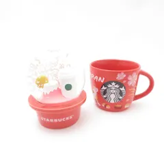 未使用 STARBUCKS スターバックス コレクタブル JAPAN スノーグローブ＆マグ 陶器 89ml スタバ 限定 日本 デミタスマグ SC10072A3 