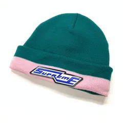 【中古品】Supreme シュプリーム CUFFSTRIPE BEANIE ビーニー ニット帽子 【185-260131-gm-34-fuz】