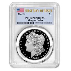 ゴシッククラウン ポートレート 2オンス銀貨 PR69DCAM ゴチック