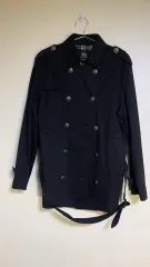 バーバリー ブラックレーベル ブラック トレンチコート