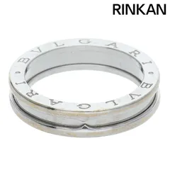 ブルガリ  ビーゼロワン K18WG1バンドリング メンズ 60/19号