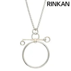 エルメス モールドゥブリッド シルバーネックレス メンズ - メルカリ