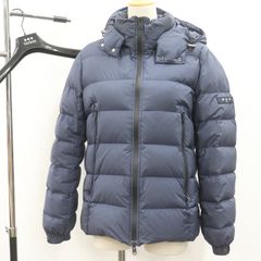 TATRAS フーデッド ウール ダウンジャケット ダブルジップ 着脱フード