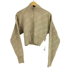 ナージー NERGY ジャガードニットジャケット レディース FREE 